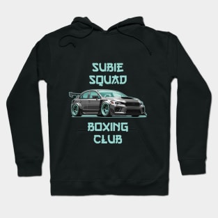 Subaru WRX STI Car Art -  Impreza Boxer Engine Modified JDM Car Hoodie